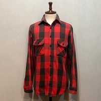 80s　DAKOTA by FIVE BROTHER　L/S ネルシャツ　USA製　Size M　FIVE BROTHER　コットンシャツ　ダコタ　ファイブブラザー　(S6021)