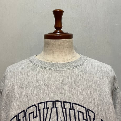 90s　Champion　リバースウィーブ　REVERSE WEAVE　USA製　Size L　BUCKNELL　刺繍タグ　チャンピオン　(S5786)