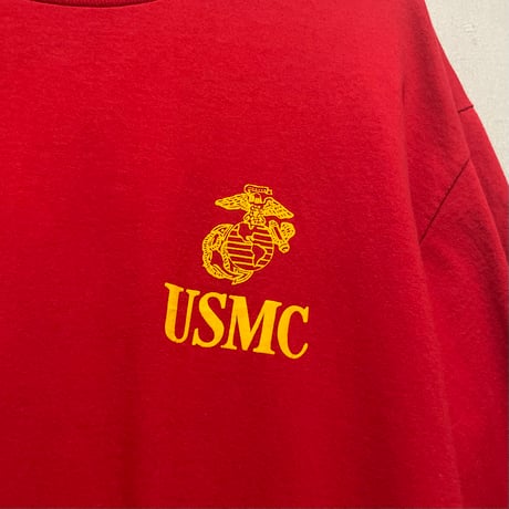90s　Murina　S/S Tシャツ　ミリタリーT　USMC　USA製　Size L　マリンコープ　(S5919)
