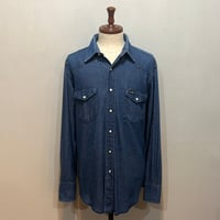 00s　Wrangler　L/S WESTERN SHIRT　デニム ウエスタンシャツ　Size 16½　ラングラー　(S5905)
