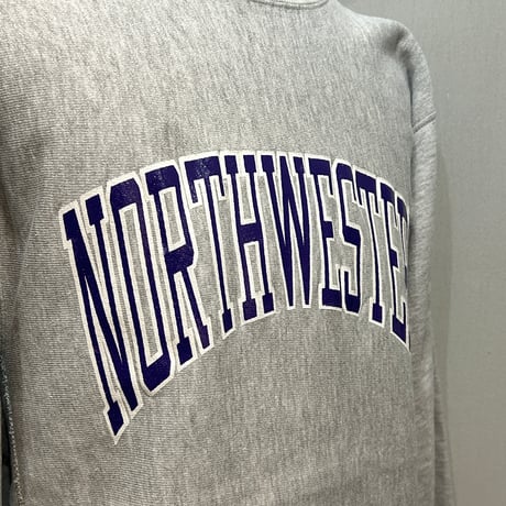 90s　Champion　リバースウィーブ　REVERSE WEAVE　USA製　Size XL　NORTHWESTERN　チャンピオン　(S5795)