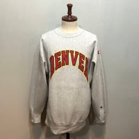 90s　Champion　リバースウィーブ　REVERSE WEAVE　USA製　Size XL　DENVER　刺繡タグ　チャンピオン　(S5792)