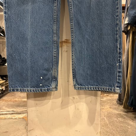 Carhartt　デニムパンツ　33×29　5ポケット　カーハート　ペンキ飛び　(S5684)