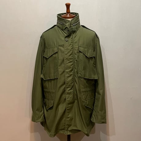 60s　US MILITARY　M-65 FIELD JACKET　2nd Type　フィールドジャケット　Size M-R　フィールドジャケット　グレーライナー　1968年　(S5774)