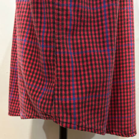 90s　Prentiss　L/S ネルシャツ　USA製　Size XL　プレンティス　コットンシャツ　(S6023)