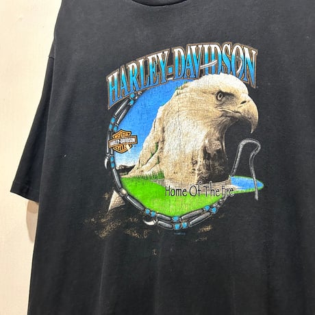 90s　HARLEY-DAVIDSON　S/S Tシャツ　ハーレーT　Size XL　USA製　©1997　(S5780)