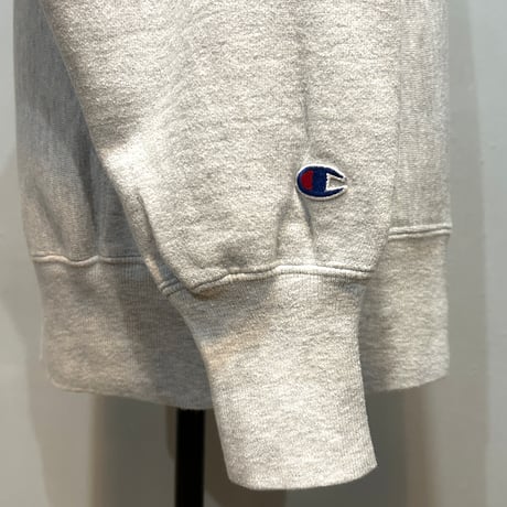 90s　Champion　リバースウィーブ　REVERSE WEAVE　USA製　Size XL　目あり　刺繡タグ　チャンピオン　(S5794)