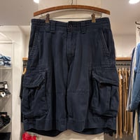 POLO RALPH LAUREN　カーゴショーツ　W32　ラルフローレン　ハーフパンツ　ネイビー系　(S5802)