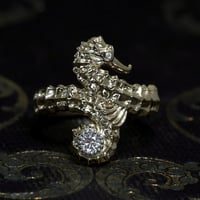 〈7月〜9月限定〉Petit Hippoリング K18CG＋PT ダイヤモンド