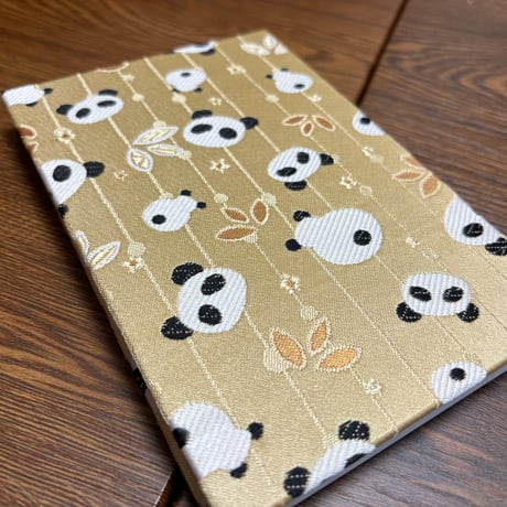 通常御朱印帳【金ぱん🐼】24山　バンド付き