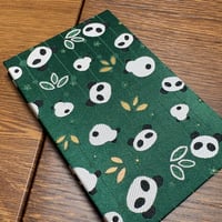 通常御朱印帳【濃いするみどぱん🐼】24山　バンド付き
