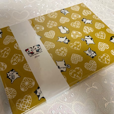 B5見開き御朱印帳  24山 neneバンド付き