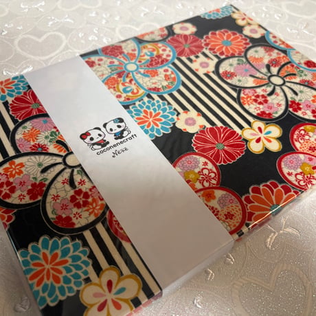 B5見開き御朱印帳  24山 neneバンド付き