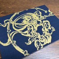 B5見開き御朱印帳  24山　neneバンド付き