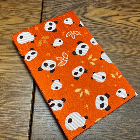 通常御朱印帳　【キャロット🥕パン🐼】24山　バンド付き
