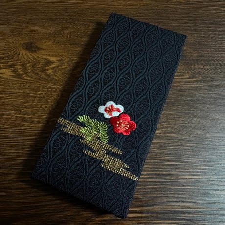 刺繍のお結び帳 縦18cm横cm 24山 きなり和紙