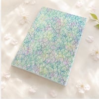 【新商品】キラキラレース＆合皮の通常御朱印帳　ミントグリーン👗 24山 バンド付