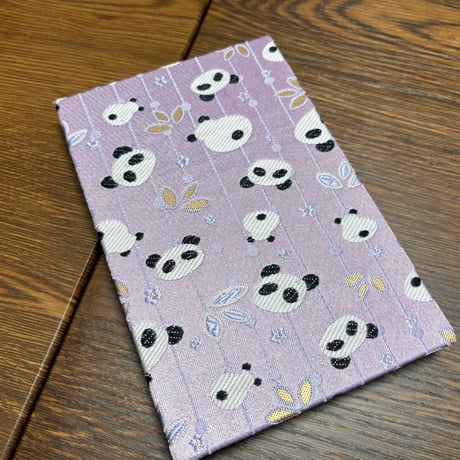 通常御朱印帳【ふじ💜ぱん🐼】24山　バンド付き