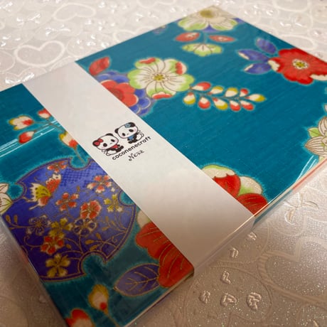 B5見開き御朱印帳  24山 neneバンド付き