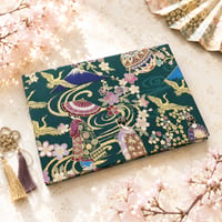 B5見開き御朱印帳  24山　nene バンド付き