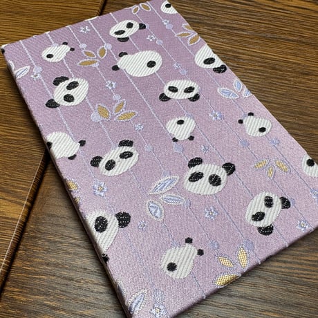 通常御朱印帳【ふじ💜ぱん🐼】24山　バンド付き