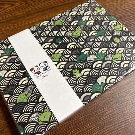 【即日発送】B5見開き御朱印帳 きなり和紙    24山 バンド付き