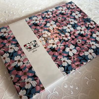 B5見開き御朱印帳　24山　きなり和紙　バンド付き