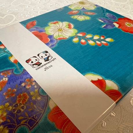 B5見開き御朱印帳  24山 neneバンド付き
