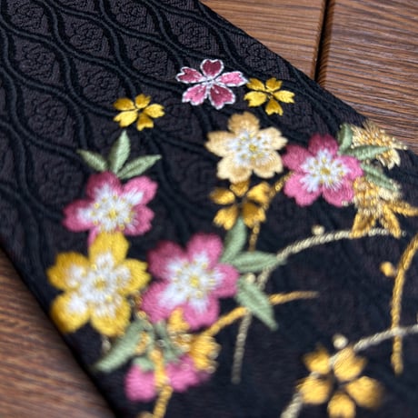 刺繍のお結び帳 縦18cm横cm 24山 きなり和紙