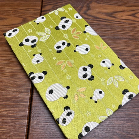 通常御朱印帳　【メロン🍈パン🐼】24山　バンド付き