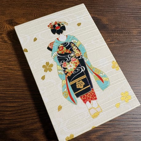 【即日発送】通常御朱印帳　18× 12㍉ きなり和紙　24山 バンド付き