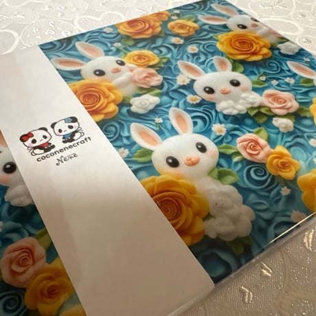 B5見開き御朱印帳  24山 neneバンド付き