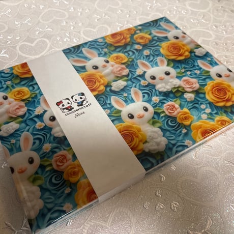 B5見開き御朱印帳  24山 neneバンド付き