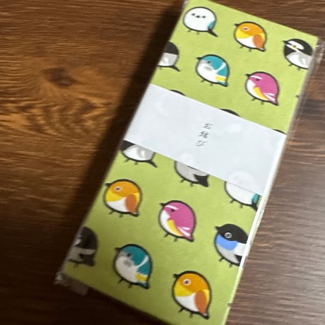 【即日発送】お結び帳　縦 18×横8センチ  白和紙 24山