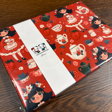 【即日発送】B5見開き御朱印帳 きなり和紙  24山 バンド付き