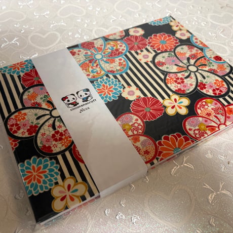 B5見開き御朱印帳  24山 neneバンド付き