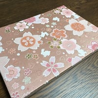 B5見開き御朱印帳  24山　neneバンド付き