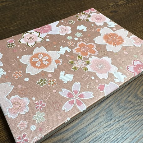 B5見開き御朱印帳  24山　neneバンド付き