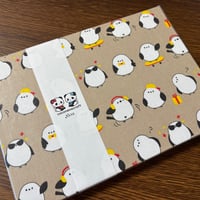 【即日発送】B5見開き御朱印帳（ベージュ） 24山 きなり和紙 バンド付き