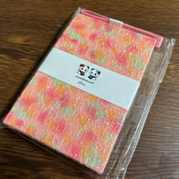 【即日発送】【新商品】キラキラレース＆合皮の通常御朱印帳  24山 バンド付
