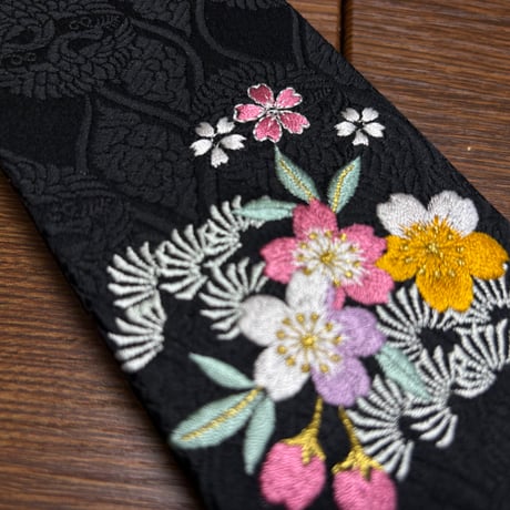 刺繍のお結び帳 縦18cm横cm 24山 きなり和紙