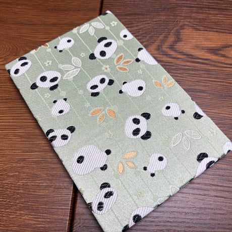 通常御朱印帳　【みどぱん💚🐼】24山　バンド付き