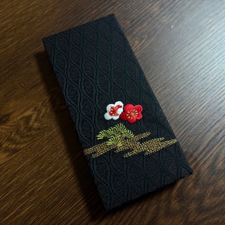 刺繍のお結び帳 縦18cm横cm 24山 きなり和紙