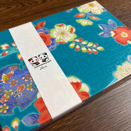 【即日発送】B5見開き御朱印帳 きなり和紙   24山 バンド付き