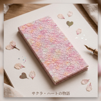 お結び帳 【ピーチ】縦18×横8センチ　24山