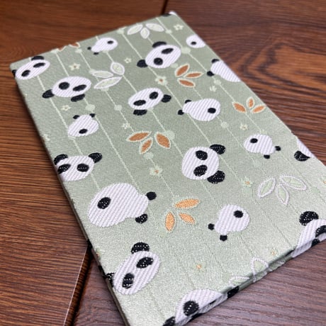 通常御朱印帳　【みどぱん💚🐼】24山　バンド付き