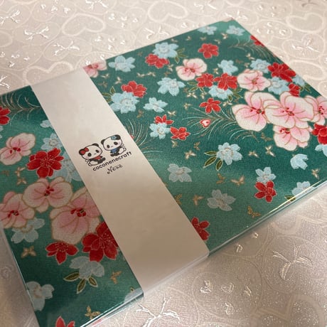 B5見開き御朱印帳  24山 neneバンド付き