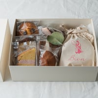 💐bion秋のオリジナル巾着 焼き菓子➕ケーキ12種box