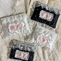 Quilting perl mini pouch