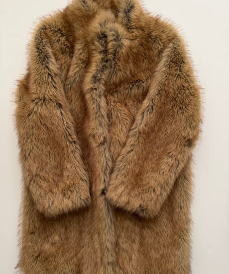 midi faux fur coat
